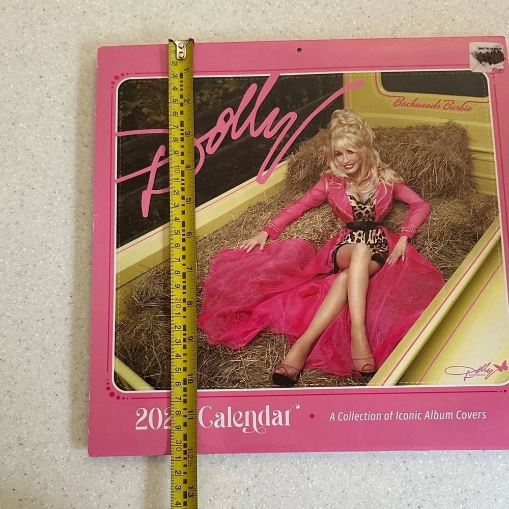 New Dolly Parton 2025 Wall Calendar: A Collection of Iconic Album Covers